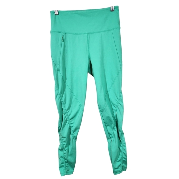 LILLY pullitzer Green Athletic Leggings - Picture 1 of 10
